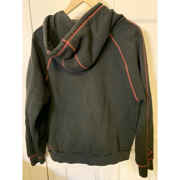 NFL Pro Line Men's Sz M Houston Texans Full‎ Zip Heavy Hoodie Football - Picture 8 of 8